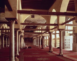De Qibla Liwan van de Al-Azhar Moskee, 970 AD